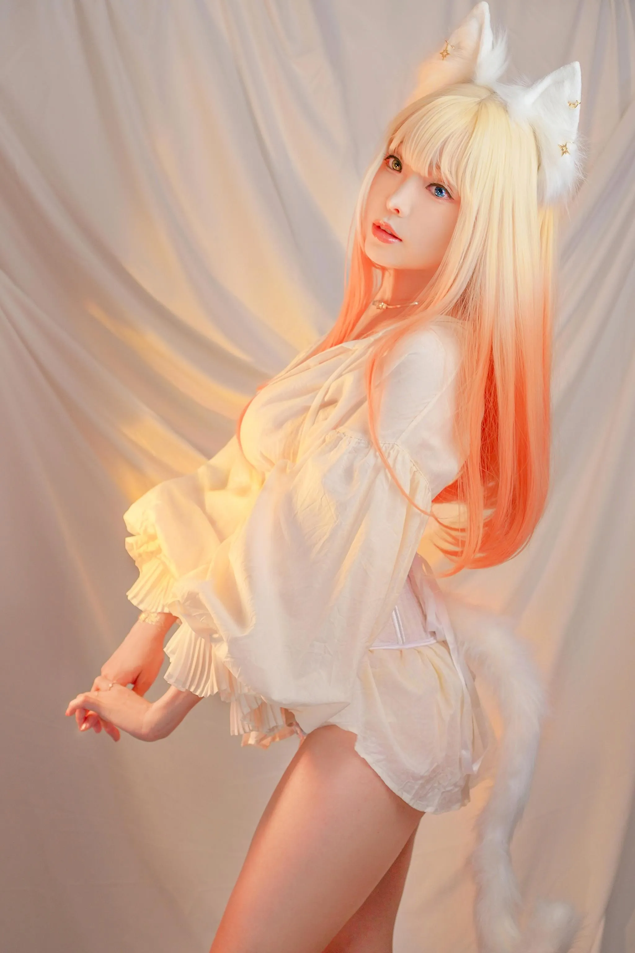 ElyEE子 – NO.77 Original Witch  Cat魔女與貓-Odd-eyed cat __ [41P]插图5